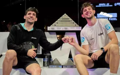 Franco Stupaczuk y Mike Yanguas octuvieron su primer título de la temporada en el Newgiza Premier Padel P2