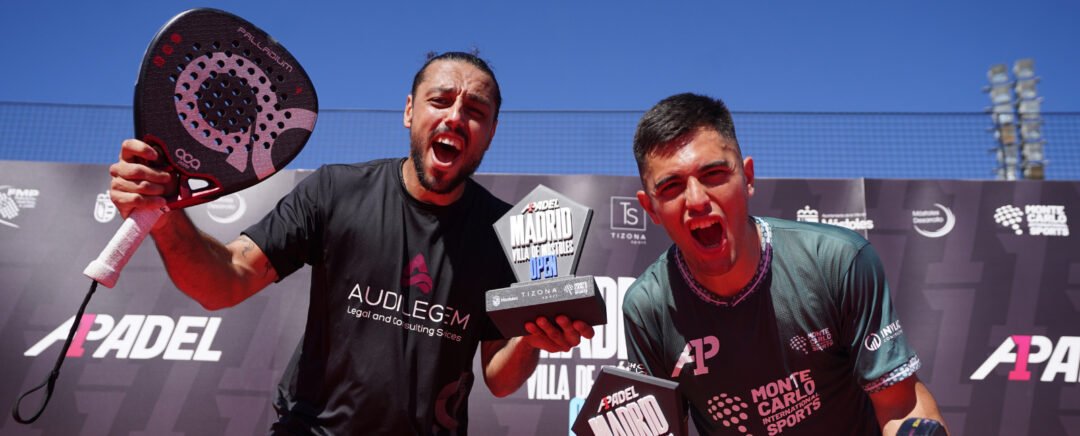 Maximiliano Arce y Pablo Lijó son campeones del A1 Madrid Open