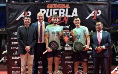 Franco Dal Bianco y Maximiliano Arce se consagraron campeones del A1 Simsa Puebla Open 2023