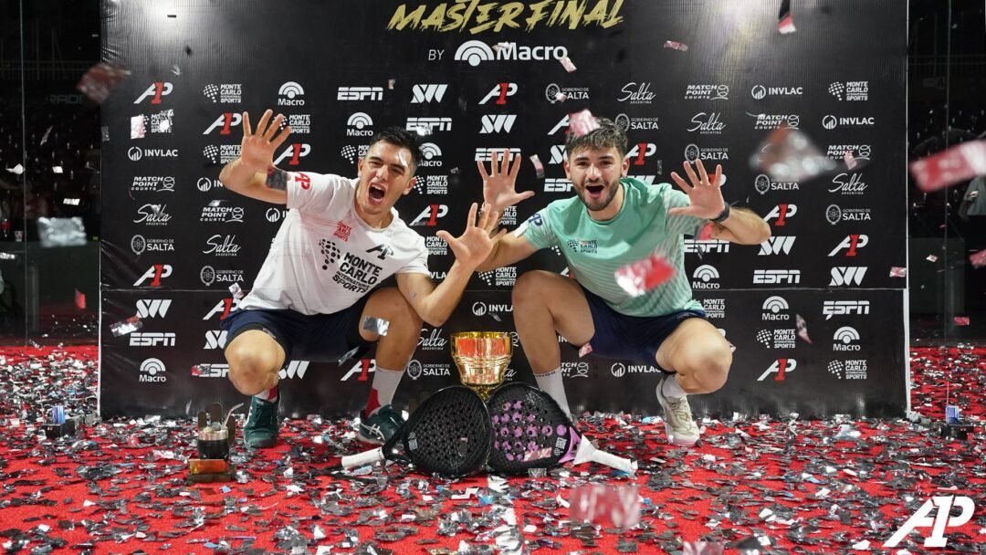 Maximiliano Arce y Franco Dal Bianco se quedaron con el Salta Master Final 2023