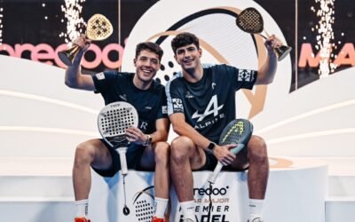 Agustín Tapia y Arturo Coello campeones del Qatar Major