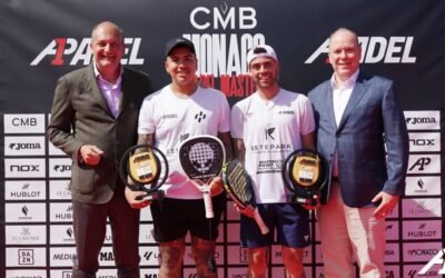 Tolito Aguirre y Gonzalo Alfonso se consagraron campeones del Monaco Master de A1 Padel