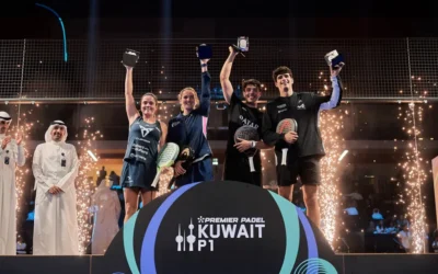 Arturo Coello y Agustín Tapia se consagraron campeones en Kuwait