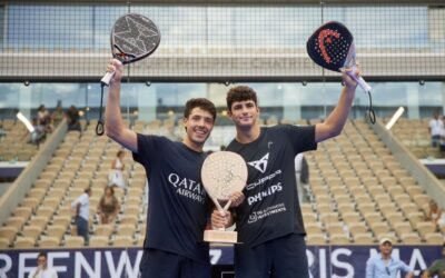 Agustín Tapia y Arturo Coello, campeones del Paris Major Premier Padel